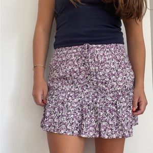 BRAND NEW Zara floral skirt
